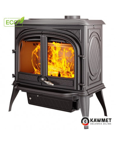Чавунна піч-камін KAWMET Premium ARES S7 ECO (11,3 кВт)