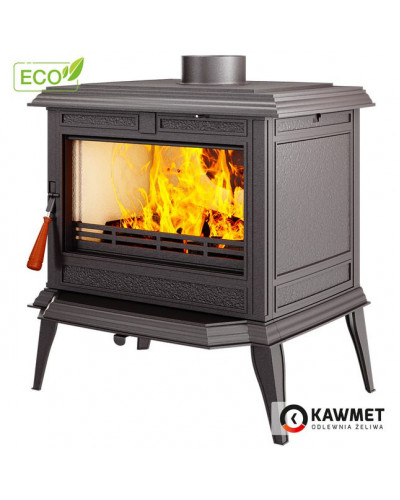 Чавунна піч-камін KAWMET Premium PROMETEUS S11 ECO (8,5 кВт)