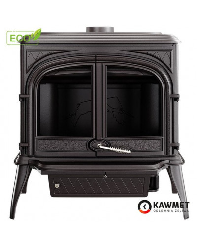Чавунна піч-камін KAWMET Premium ARES S7 ECO (11,3 кВт)
