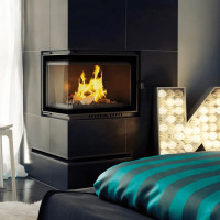 Камінна топка Kratki MAJA BS DECO 8 кутова