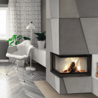 Камінна топка Kratki MBO BS/G 15 кутова гільйотина