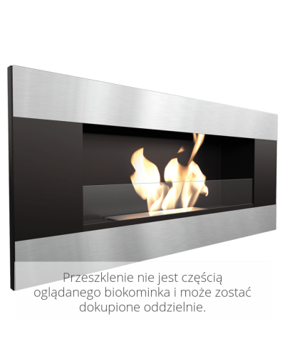 Біокамін Kratki DELTA 2 чорний HORIZONTAL