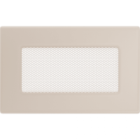 Камінна решітка Kratki кремова 11x17