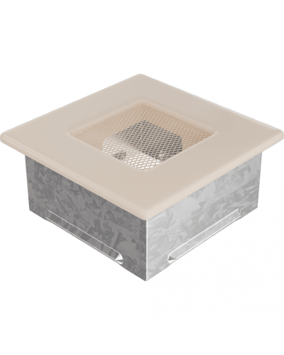 Камінна решітка Kratki кремова 11x11