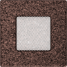 Камінна решітка Kratki мідна 11x11