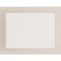 Камінна решітка Kratki кремова 22x30