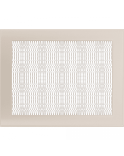 Камінна решітка Kratki кремова 22x30