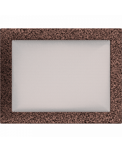 Камінна решітка Kratki мідна 22x30