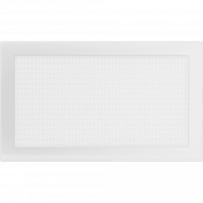 Камінна решітка Kratki біла 22x37