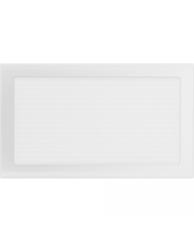 Камінна решітка Kratki біла 22x37