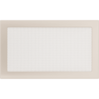 Камінна решітка Kratki кремова 22x37