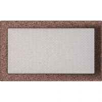 Камінна решітка Kratki мідна 22x37
