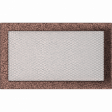 Камінна решітка Kratki мідна 22x37