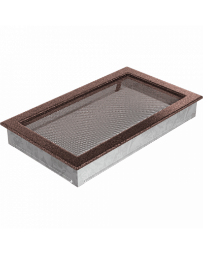 Камінна решітка Kratki мідна 22x37