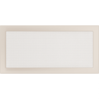 Камінна решітка Kratki кремова 22x45
