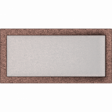 Камінна решітка Kratki мідна 22x45