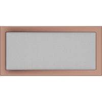 Камінна решітка Kratki мідь гальванічна 22x45