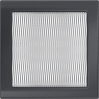 Камінна решітка Kratki графітова 22x22