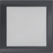 Камінна решітка Kratki графітова 22x22