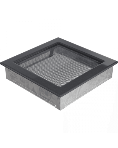 Камінна решітка Kratki графітова 22x22
