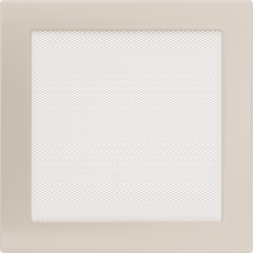 Камінна решітка Kratki кремова 22x22