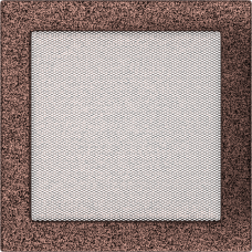 Камінна решітка Kratki мідна 22x22