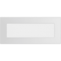Камінна решітка Kratki біла 11x24