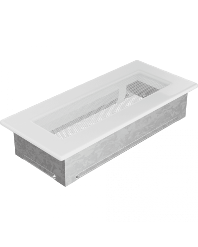 Камінна решітка Kratki біла 11x24