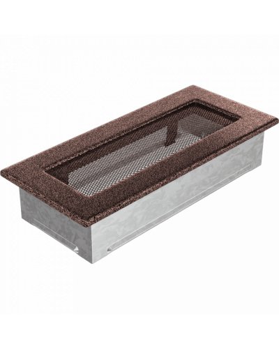 Камінна решітка Kratki мідна 11x24