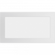 Камінна решітка Kratki біла 17x30