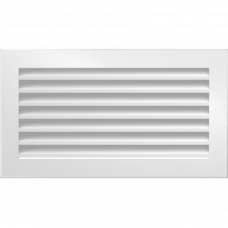 Камінна решітка Kratki FRESH біла 17x30