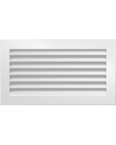 Камінна решітка Kratki FRESH біла 17x30