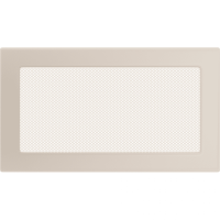 Камінна решітка Kratki кремова 17x30