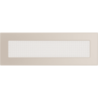 Камінна решітка Kratki кремова 11x32