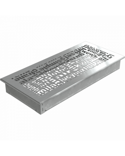 Камінна решітка Kratki ABC шліфована 17x37