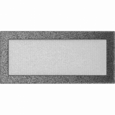 Камінна решітка Kratki чорно-срібна 17x37