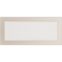 Камінна решітка Kratki кремова 17x37