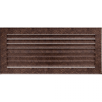 Камінна решітка Kratki FRESH мідна 17x37