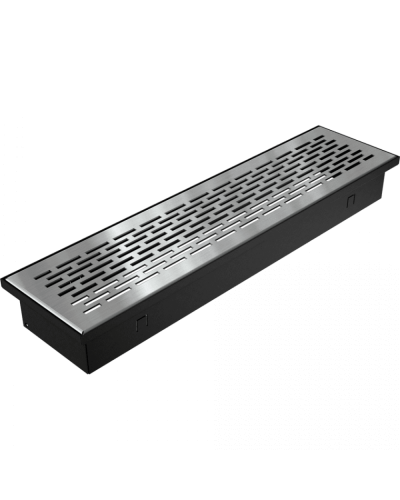 Камінна решітка Kratki FLOOR шліфована 9x40