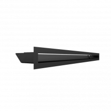 Камінна решітка Kratki LUFT чорна 6x80