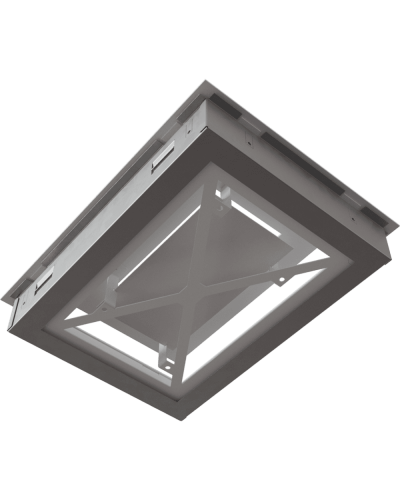 Камінна решітка Kratki WIND біла 22x30
