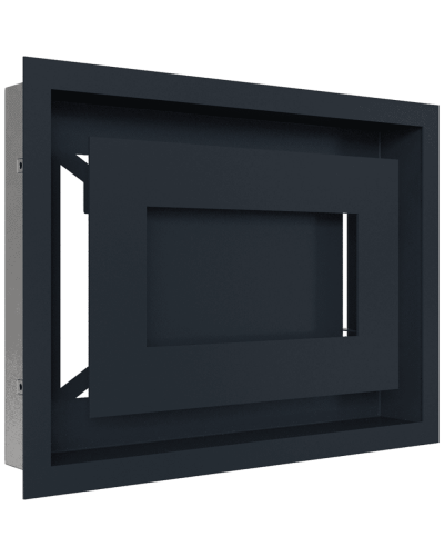 Камінна решітка Kratki WIND графітова 22x30