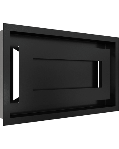 Камінна решітка Kratki WIND чорна 22x37