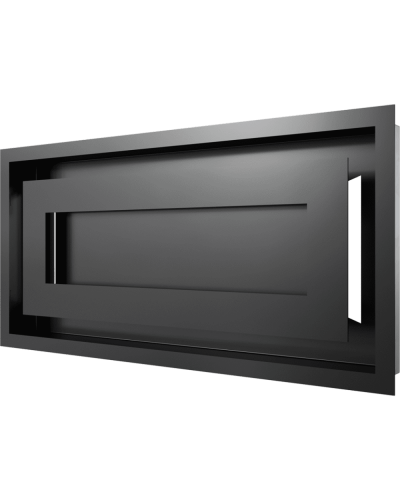 Камінна решітка Kratki WIND чорна 22x45