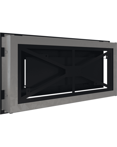 Камінна решітка Kratki WIND графітова 22x45