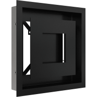 Камінна решітка Kratki WIND чорна 22x22