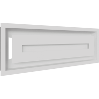 Камінна решітка Kratki WIND біла 17x49