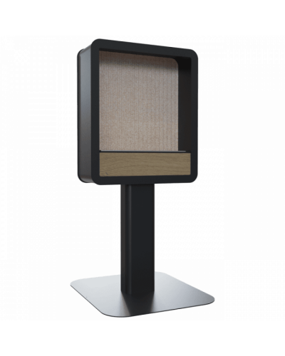 Біокамін Kratki ECHO RECTANGLE 50 чорний