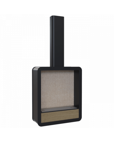 Біокамін Kratki ECHO RECTANGLE 50 чорний