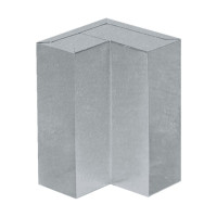 Оцинковане коліно вертикальне 5x15 90°